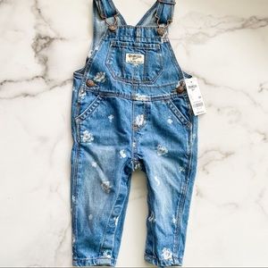 ✨2/$20✨ Baby Girl Oshkosh Denim Overalls